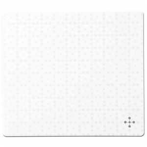 （まとめ） TANOSEE ECOマウスパッド ホワイト 1枚 【×5セット】