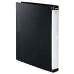 （まとめ） サンワサプライ メモリーカードファイルケース A4 4穴 ブラック FC-MMC8BK 1冊 【×3セット】