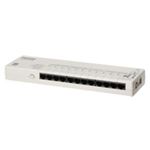 パナソニックESネットワークス Switch-S12E 10/100Mbps タップ型スイッチングハブ 12ポート PN211208 1台