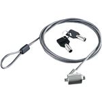 （まとめ） エレコム シリンダ式セキュリティーワイヤー 統一キー 鍵タイプC TESL7CS3 1パック 【×5セット】