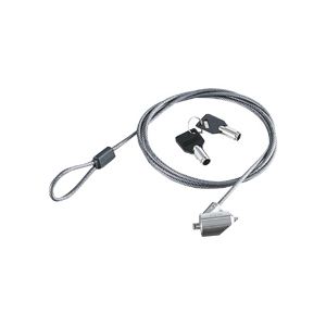 エレコム シリンダ式セキュリティーワイヤー マスターキータイプ TESL7CM100 1パック(100本)