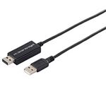 （まとめ） バッファロー パソコン自動切替器 マウス／キーボード 1.5m BSKM203 1本 【×2セット】