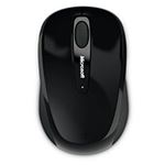 （まとめ） マイクロソフト Wireless Mobile Mouse 3500 BlueTrack シャイニーブラック GMF-00297 1個 【×2セット】