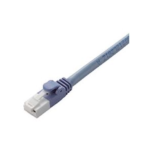 （まとめ） エレコム Cat6対応ツメ折れ防止LANケーブル ブルー 5m LD-GPT／BU5／RS 1本 【×5セット】