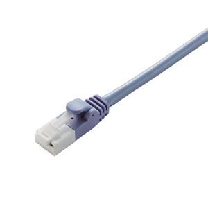 （まとめ） エレコム Cat5e対応ツメ折れ防止LANケーブル ブルー 10m LD-CTT／BU10／RS 1本 【×5セット】