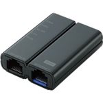 エレコム ホテル用無線LANルータ 300Mbps 11b・g・n ブラック WRH-300BK 1個