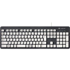 （まとめ） ロジクール Washable Keyboard USB接続 グレー K310 1台 【×2セット】