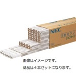 NEC 蛍光ランプ ライフラインII 直管ラピッドスタート形 20W形 昼光色 FLR20SDM/4K-L 1パック(4本)