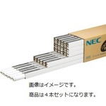 NEC 防災用残光蛍光ランプ 飛散防止タイプ 直管ラピッドスタート形 40W形 白色 FLR40SWMPボウサイ/4K-L 1パック(4本)