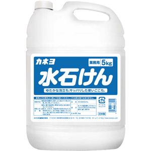 （まとめ） カネヨ 水せっけん 業務用 5kg 1個 【×2セット】