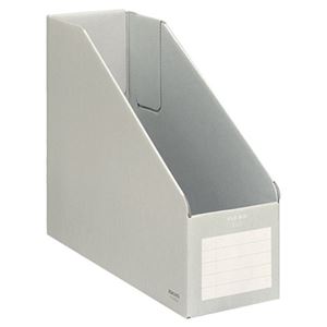 （まとめ） コクヨ ファイルボックスE＆S A4フリー型 背幅102mm グレー フ-E455M 1冊 【×20セット】