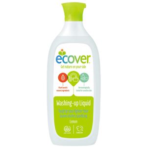 （まとめ） エコベール 食器用洗剤 レモン 500ml 1本 【×5セット】