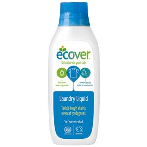 （まとめ） エコベール ランドリーリキッド 濃縮タイプ 750ml 1本 【×3セット】