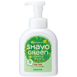 （まとめ） サラヤ シャボグリーンフォーム 本体 500ml ポンプ付 1個 【×5セット】