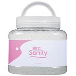 （まとめ） エステー サニティー 業務用消臭剤 トイレ用 大型タイプR フローラルの香り 本体 1.7kg 1個 【×3セット】