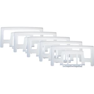 （まとめ） TANOSEE オリコン用カード差し 1袋（5枚） 【×4セット】