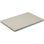 （まとめ） 岐阜プラスチック工業 アングルキャリー段差調整ボード 75L用 BODO75 1枚 【×2セット】