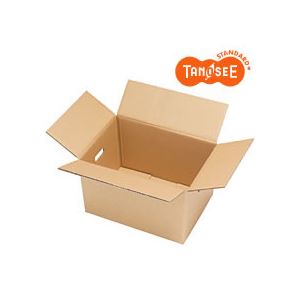 TANOSEE 無地ダンボール箱 ダブルフルート L-1 10枚入