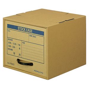 （まとめ） コクヨ 保存キャビネット A4用 内寸W320×D320×H270mm A4-FBX3 1個 【×4セット】