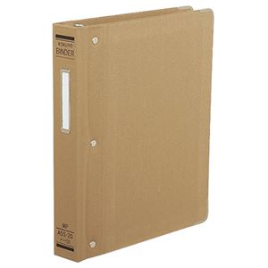 （まとめ） コクヨ バインダーMP（布貼り） A5タテ 20穴 150枚収容 背幅40mm 角金付き ハ-121 1冊 【×3セット】