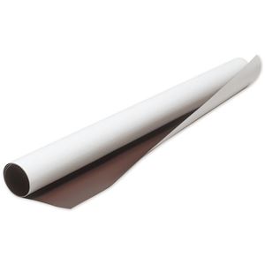 （まとめ） マグエックス マグネットカラーシート タテ600×ヨコ500×厚さ0.8mm 白 MSC-08-5060W 1枚 【×2セット】