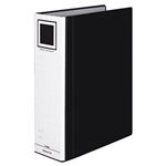 （まとめ） コクヨ チューブファイル（エコツインR） A4タテ 800枚収容 背幅95mm 黒 フ-RT680D 1冊 【×5セット】