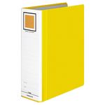 （まとめ） コクヨ チューブファイル（エコツインR） A4タテ 800枚収容 背幅95mm 黄 フ-RT680Y 1冊 【×5セット】