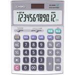 カシオ CASIO 本格実務電卓 12桁 デスクタイプ DS-20WK 1台