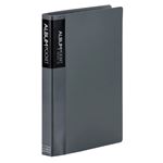 （まとめ） セキセイ カケルアルバム 10穴リングバインダー グレー XD-120LP 1冊 【×4セット】
