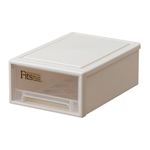 （まとめ） 天馬 Fits フィッツケース プチ W184×D272×H102mm カプチーノ 1個 【×4セット】