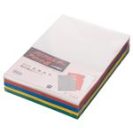 （まとめ） G-Aim クリアホルダーアソート A4 再生PP 5色 YG11-100AS 1パック（100枚：各色20枚） 【×3セット】