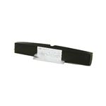 （まとめ） サブリボン 汎用品 黒 1本 【×2セット】
