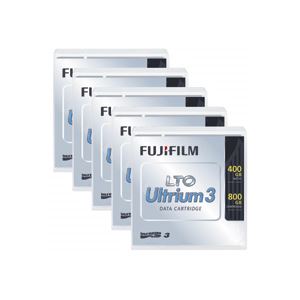 富士フィルム FUJI LTO Ultrium3 データカートリッジ 400GB LTO FB UL-3 400G JX5 1パック(5巻)