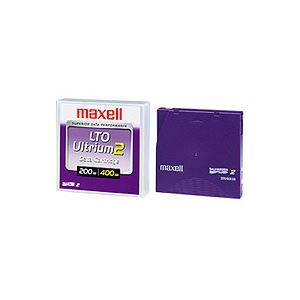 マクセル LTO Ultrium2 データカートリッジ 200GB/400GB LTOU2/200 XJB 1巻