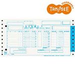 TANOSEE チェーンストア統一伝票 タイプ用(No無し) 10×5インチ 5枚複写 1箱(1000組)
