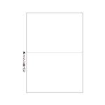 （まとめ） ヒサゴ マルチプリンター帳票（FSC森林認証紙） A5 白紙 2面 FSC2054 1冊（100枚） 【×5セット】