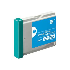 ECI-BR10C リサイクルインクカートリッジ [ブラザー工業（BROTHER）：LC10C互換]