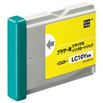 ECI-BR10Y リサイクルインクカートリッジ [ブラザー工業（BROTHER）：LC10Y互換]