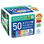 ECI-E506P／BOX リサイクルインクカートリッジ [エプソン（EPSON）：IC6CL50互換]
