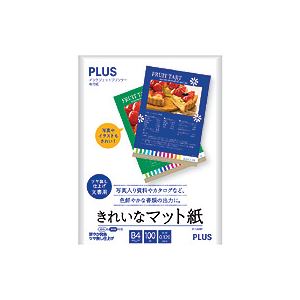 インクジェットプリンタ専用紙 きれいなマット紙 B4 100枚入