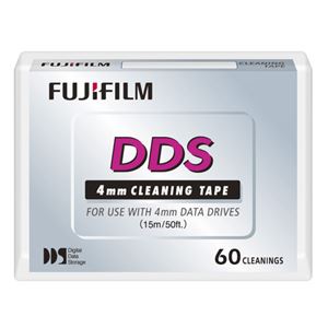 （まとめ） 富士フィルム FUJI DAT 4mmDDSテープ用クリーニングカートリッジ DDS CL FB 15M J GW O 1巻 【×5セット】