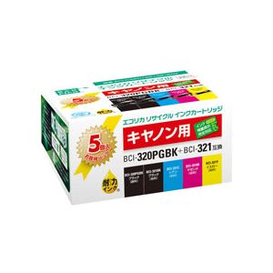 エコリカ リサイクルインクカートリッジ ECI-C320+3215P／BOX