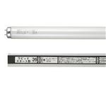 （まとめ） NEC 蛍光ランプ ライフラインII 直管ラピッドスタート形 40W形 白色 FLR40SW／M／36／4K-L 1パック（4本） 【×3セット】
