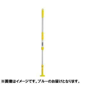 （まとめ） テラモト FXハンドルモップ アルミ伸縮柄 ブルー CL-374-100-3 1本 【×2セット】