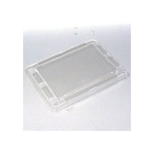 （まとめ） エフピコ T-箱弁 26-20 内嵌合IC蓋（OPS） 1パック（50個） 【×5セット】