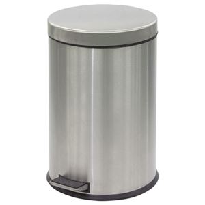 （まとめ） ステンレスペダルボックス 20L SU-909-920-0 1台 【×2セット】
