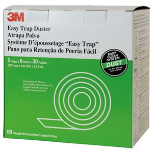 （まとめ） 3M イージートラップダスター 小箱 E／TR 1 RL S 1ロール（60シート） 【×4セット】