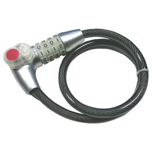 （まとめ） ウィンテック LED光るマイセットダイヤルロック 1個 【×4セット】