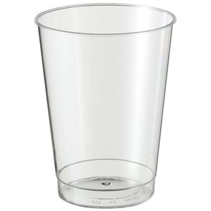 （まとめ） アートナップ ハードクリアカップ 240ml（8オンス） TS-01 1パック（25個） 【×5セット】