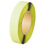 （まとめ） ジャック ボアテープ A面（オス） 25mm×5m 黒 RA2505 1巻 【×4セット】